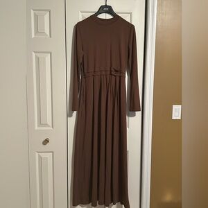 HALARA Chocolate Brown Tee